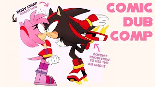 Body Swap - Shadow X Amy Shadamy Sonic Comic Dub Comp