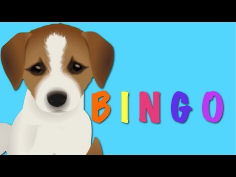 BINGO - Dog Song Nursery Rhyme | Kids Animation Rhymes For Children...