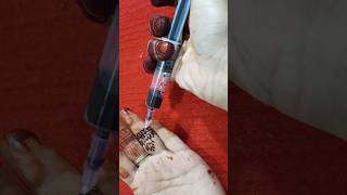 How To Make Injection Mehndi Cone