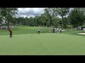 Morgan Hoffmann opens with 36-foot birdie putt at Barclays