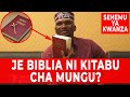 DR.SULLE:JE, BIBLIA NI KITABU CHA MUNGU? || ASILI YAKE NA WATUNZI WAKE NA KILIPO TOKEA.