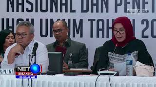KPU Umumkan Hasil Rekapitulasi Pemilu 2019 - BREAKING NEWS