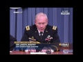 Gen. Dempsey on Women In Combat: Society's Fault We See Men As "Warriors" & Not Women