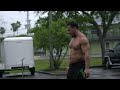 [TRAIN] 100 lb. Dumbbell Grind In The Rain.