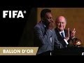 Pele: FIFA Ballon d'Or Prix d'Honneur Reaction