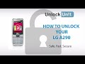 Foto pequena UNLOCK LG A290 - HOW TO UNLOCK YOUR LG A290