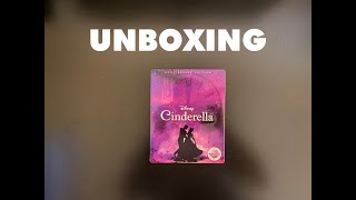 Cinderella 1950 - Blu-Ray Steelbook Unboxing