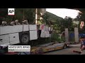 Raw: Bus Moved From Deadly Italy Crash Scene
