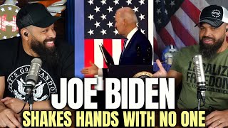 Joe Biden Shakes Hands With No One