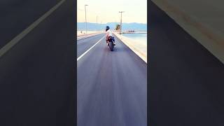 Yamaha R6 In Greek Sunset