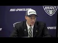 Ohio vs Akron | MAC Championship Press Conference