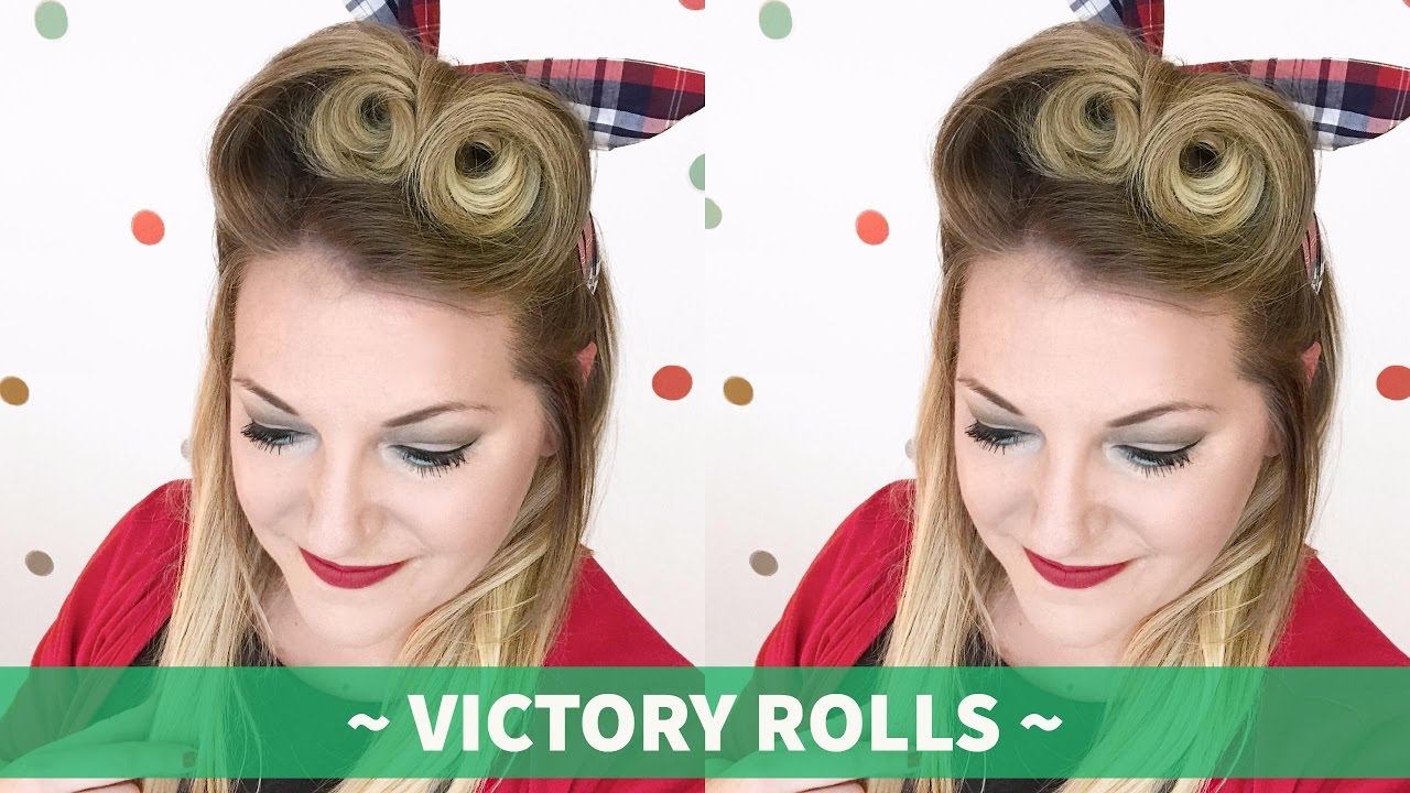 Прически victory rolls Прически victory rolls