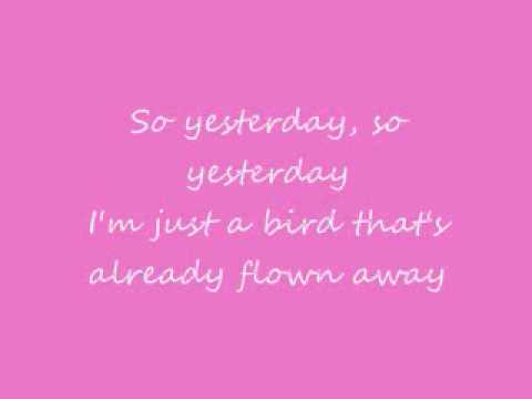 Hilary Duff- So Yesterday Lyrics. So Yesterday By:Hilary Duff Sorry, 