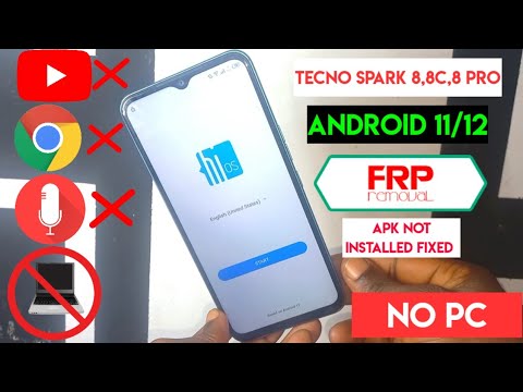 Tecno Spark 8/8c/8 pro frp bypass 2022 |Android 11 [ Tecno Spark 8/8c/8 pro frp bypass 2022 |Android 11 [
