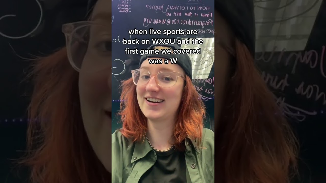 live sports are back at wxou #wxou #wxouradio #collegeradiostation #shorts