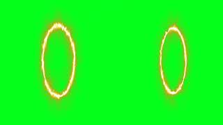 Fire Ring Green Screen