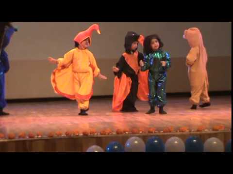 chun chun karti aayi chidiya dance by nursery kids