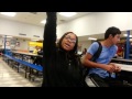 Girl rapping at school CHS
