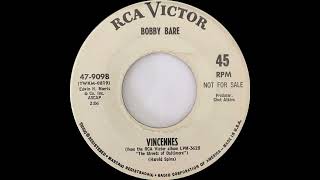 Watch Bobby Bare Vincennes video