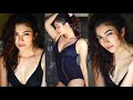 Ridhima Pandit Very H0t Photoshoot in Black Dress Flaunts Her Figure In A Plunging Neckline