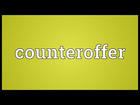 Header of counteroffer