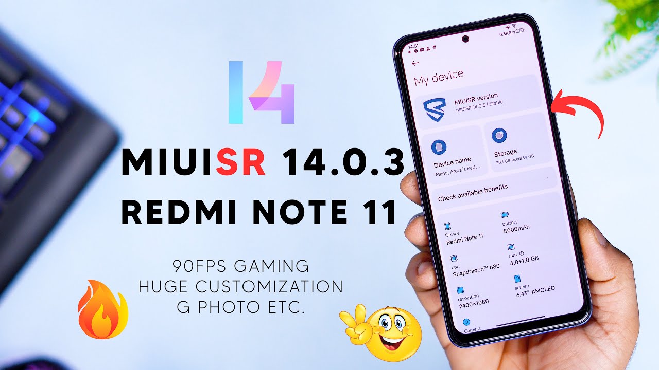 STABLE MIUISR 14.0.3 for Redmi Note 11 Review, Huge STABLE MIUISR 14.0.3 for Redmi Note 11 Review, Huge