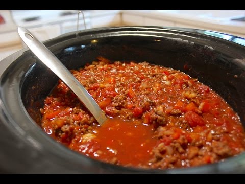 VIDEO : easy slow cooker chili recipe: how to make chili in a crock pot - subscribe: https://goo.gl/k44obc the best slow cookersubscribe: https://goo.gl/k44obc the best slow cookerchili recipe! just throw yoursubscribe: https://goo.gl/k44 ...