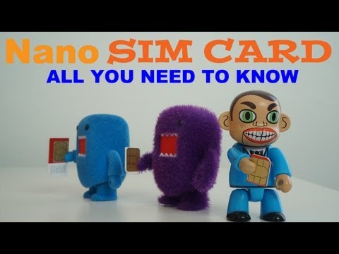 Sim Card: Micro Sim, Nano Sim | How To Save Money And Do It Yourself