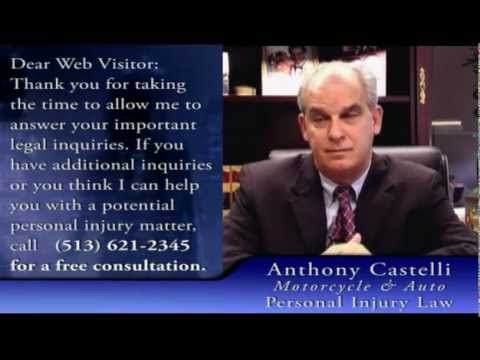 Cincinnati Car Accident Injury lawyer message to injury Victims