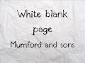 White Blank Page Video preview