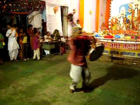 GREAT FESTIVAL OF BENGALI DURGA PUJA IN KOLKATA INDIA WITH...