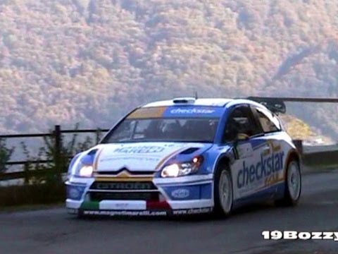 This is a compilation about the Citroen C4 WRC car