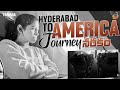 Hyderabad to America Journey నరకం || USA Tour || Travel vlog || @RJKajalOfficial