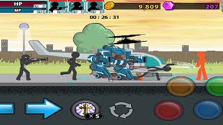 Unlock Robot Anger Of Stick 5 Level 24 - Gameplay Walkthrough