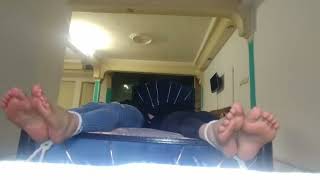 Challenge - Falaka Challenge - Funny Challenge - Double Persian Girls Feet