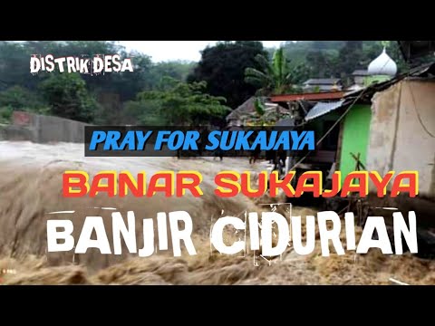Banjir kampung Banar desa Harkat Jaya Sukajaya Bogor Barat - Banjir Cidurian Bogor Hari ini