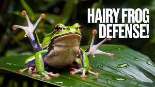 The Unique Defense Mechanism Of The Hairy Frog