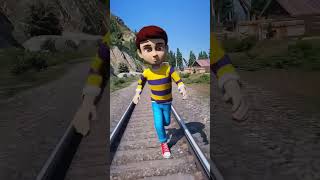 Gta V Rudra Saving Super Heroes From Thomas The Train Coffin Dance Song Cover