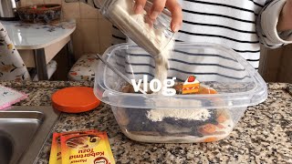 Vlog | İftar menüsü, Bol soslu ıslak kek, Sahur hazırlığı, Ramazan alışverişi 🛒🍰
