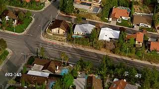 Patchys Neighborhood Houses Street Stock Video
