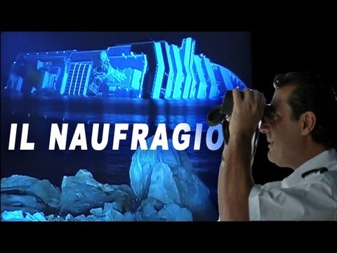 Film: il naufragio della Costa Concordia. 