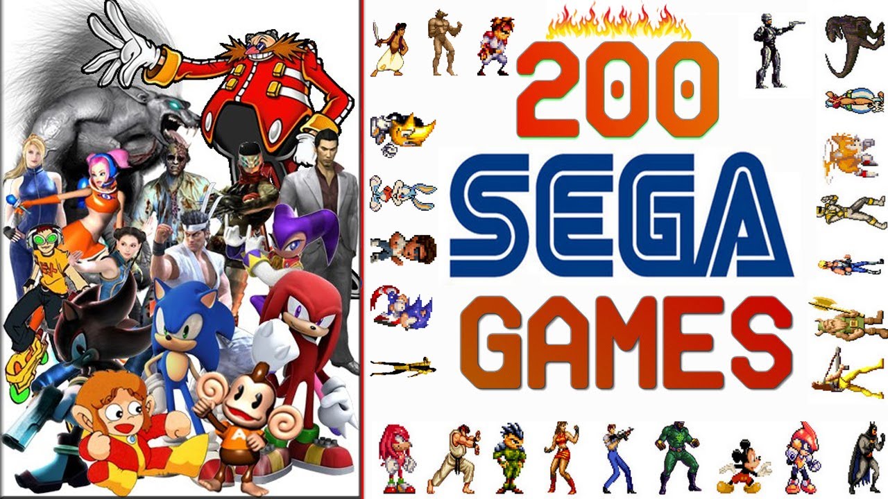 all sega games