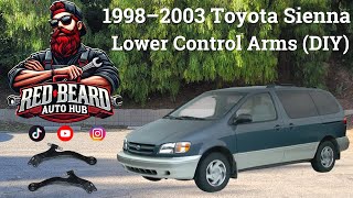 Toyota Sienna Lower Control Arm Replacement Diy 19982003