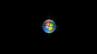 Windows Vista Home Premium in VMware Player 15 (startup/shutdown screens)