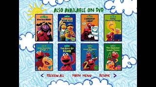 Opening To Sesame Street Elmos World - The Great Outdoors 2003 2010 Dvd Usa