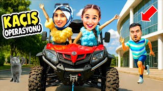 Annemi̇ Evden Kaçirdim Eli̇f Si̇nem Motor Atv İle Operasyon Yapti