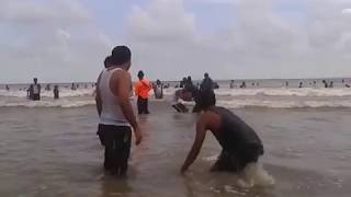 Sea Bath At Digha Beach