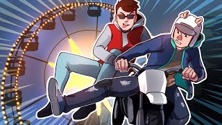 Hilarious Tandem Motorcycle Courses! - Trials Rising Funny Moments and Fails w/ Wildcat