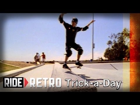 How-To Backside Noseslide with Tony Hawk & Brian Sumner - Retro Trick-a-Day