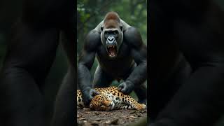 Gorila Vs Animais Selvagens Leão, Tigre, Lobo...